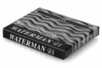 Картридж для перьевой ручки Waterman, цвет: черный (WT 700201-01)