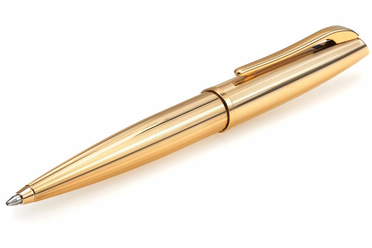 Шариковая ручка Aurora Style Gold Plated Barrel and Cap (AU E39-P)