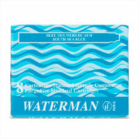 Картридж для перьевой ручки Waterman, цвет: бирюзовый