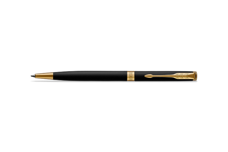 Шариковая ручка Parker Sonnet Core Slim Matte Black GT (1931520)