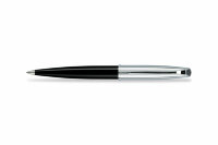 Шариковая ручка Aurora Style Black Resin Barrel Chrome Plated Cap Chrome Plated Trim (AU E35*)