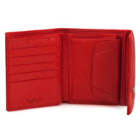 Кошелек Tonino Lamborghini Sport Elegance Red, 13х11 см, кожа.