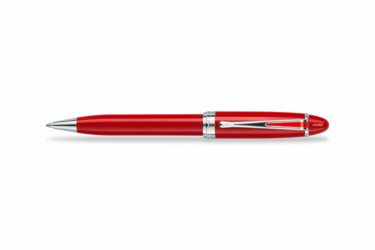 Шариковая ручка Aurora Ipsilon Deluxe Black Barrel Chrome Plated Trim (AU B32-C)