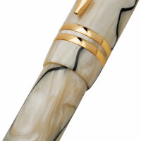Перьевая ручка Parker Duofold International Pearl&Black Gold Plated (PR 012121/30),(PR 012121/40)