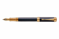 Перьевая ручка Parker Duofold Prestige Centennial Blue Chevron GT (1931369),(1931370)