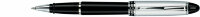 Ручка-роллер Aurora Ipsilon Black Resin Chrome Cap Chrome Plated Trim (AU B71-C)