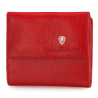 Кошелек Tonino Lamborghini Sport Elegance Red, 11.7х10 см, кожа.
