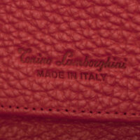 Кошелек Tonino Lamborghini Sport Elegance Red, 11.7х10 см, кожа.