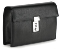 Барсетка Cerruti Executive Black, черный, 5.5х26х16.5 см.