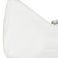 Сумка Cerruti Pocket White, 11х17 см, натуральная кожа.