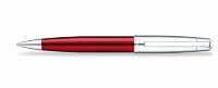Шариковая ручка Sheaffer 500 Translucent Red Barrel Bright Chrome Cap (SH E2933650)