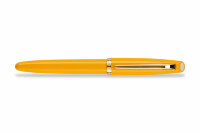 Ручка-роллер Aurora Style Mustard Resin Barrel Gold Plated Trim (AU E72-S)