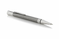 Шариковая ручка Parker Duofold Prestige Centennial Ruthenium Chiselled CT (1931367)