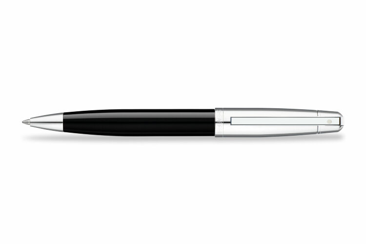 Шариковая ручка Sheaffer 500 Black Barrel & Polished Chrome Cap Chrome Plate Tr (SH E2933150)