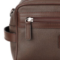 Барсетка Cerruti Explorer Brown, коричневый, 12х25х14 см.