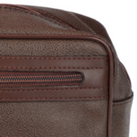 Барсетка Cerruti Explorer Brown, коричневый, 12х25х14 см.