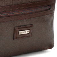 Барсетка Cerruti Explorer Brown, коричневый, 12х25х14 см.