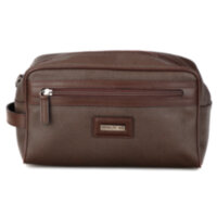 Барсетка Cerruti Explorer Brown, коричневый, 12х25х14 см.