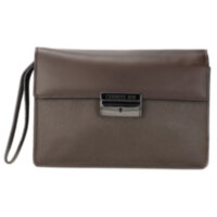 Барсетка Cerruti Explorer Brown, коричневый, 8.5х26х15.5 см.
