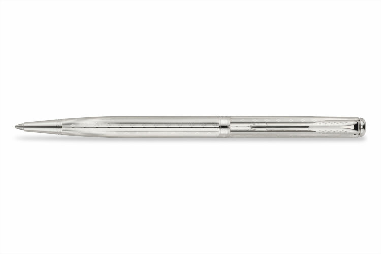 Шариковая ручка Parker Sonnet Slim Silver Lustre (R0808320)