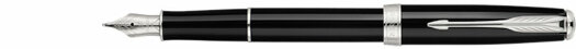 Перьевая ручка Parker Sonnet Lacquer Black CT (S0808800),(S0808810)