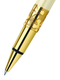 Ручка-роллер Waterman Elegance Ivory GT (S0891370), стержень: F