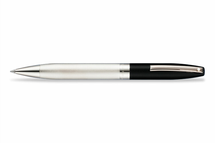 Шариковая ручка Sheaffer Legacy 2 Black Matt - Sandbalsted Platinum (SH 865 3)