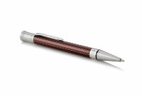 Шариковая ручка Parker Duofold Prestige Centennial Burgundy Chevron CT (1945419)