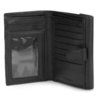 Кошелек Tonino Lamborghini Sport Elegance Black, 15.2х11.5 см, кожа.