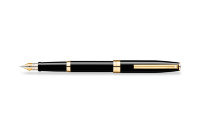 Перьевая ручка Sheaffer Sagaris Gloss Black Gold Tone Trim (SH E0947140),(SH E0947150)