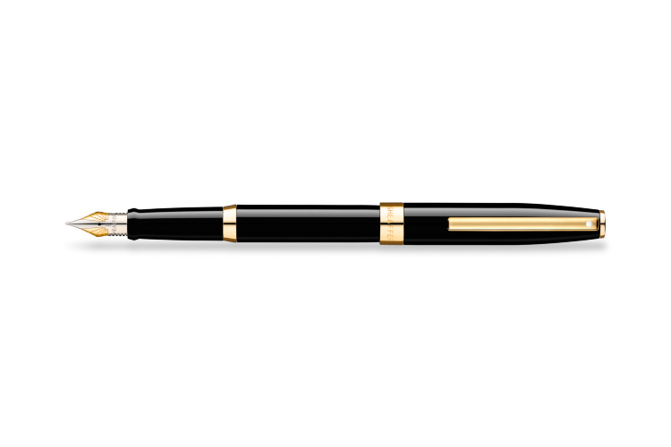 Перьевая ручка Sheaffer Sagaris Gloss Black Gold Tone Trim (SH E0947140),(SH E0947150)
