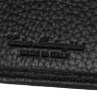 Кошелек Tonino Lamborghini Sport Elegance Black, 16х11.5 см, кожа.