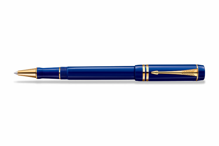 Ручка-роллер Parker Duofold Centennial Historical Color Lapis Lazuli GT (1907187)