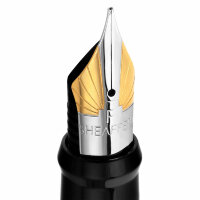 Перьевая ручка Sheaffer Sagaris Brushed Chrome Gold Tone Trim (SH E0947340),(SH E0947350)