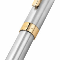 Перьевая ручка Sheaffer Sagaris Brushed Chrome Gold Tone Trim (SH E0947340),(SH E0947350)