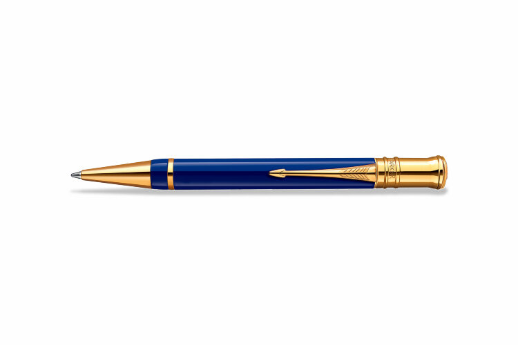 Шариковая ручка Parker Duofold Centennial Historical Color Lapis Lazuli GT (1907186)