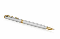 Шариковая ручка Parker Sonnet Core Slim Stainless Steel GT (1931508)