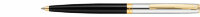 Шариковая ручка Sheaffer Sagaris Black Barrel Chrome Cap Gold Tone Trim (SH E2947550)