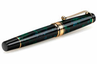 Перьевая ручка Aurora Optima Variegated Green Gold Plated Trim (AU 996/V 1*)