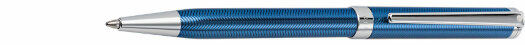 Шариковая ручка Sheaffer Intensity Deep Blue Striped Barrel and Cap — CT (SH E2924351)