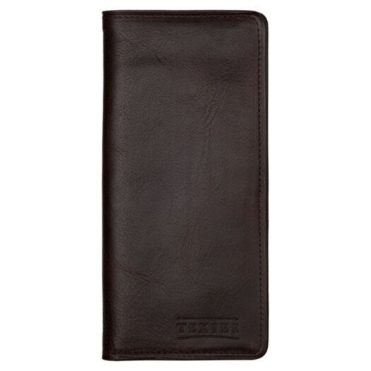 Визитница Texier Safari Brown, TX 3921 коричневый, натуральная кожа.