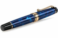 Перьевая ручка Aurora Optima Variegated Blue Gold Plated Trim (AU 996/B 1*)