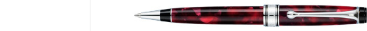 Шариковая ручка Aurora Optima Variegated Burgundy Chrome Plated Trim (AU 998/CMXA*)