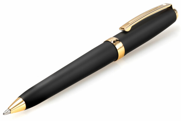 Шариковая ручка Sheaffer Prelude Matt Black 22k Gold Plated Trim (SH E234651)
