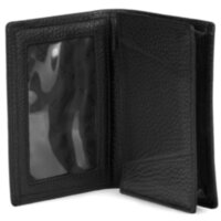 Визитница Tonino Lamborghini Sport Elegance Black, натуральная кожа.