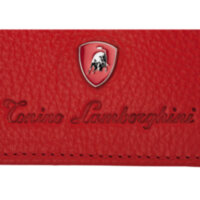 Визитница Tonino Lamborghini Sport Elegance Red, натуральная кожа.