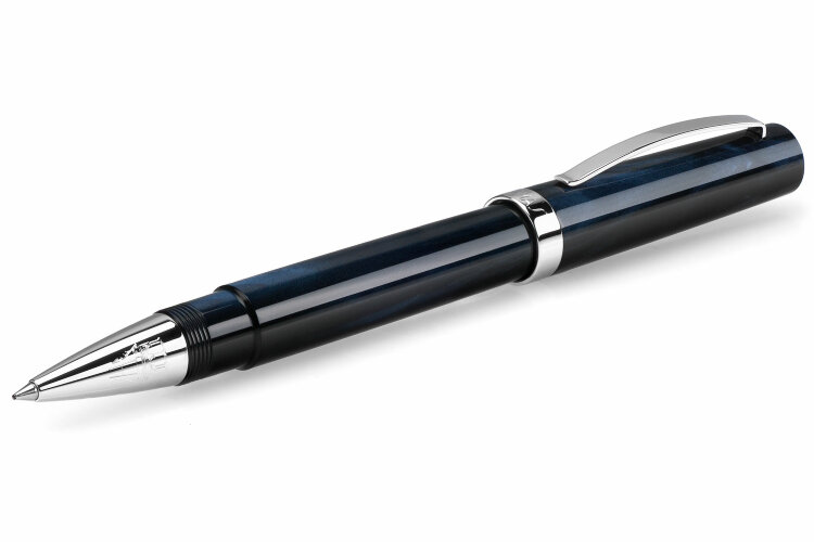 Ручка-роллер Omas Bologna Blue/Black (OM O18B001100-00)