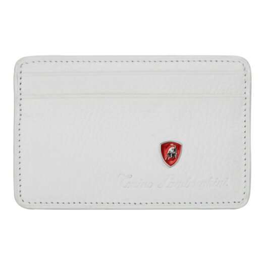 Визитница Tonino Lamborghini Sport Elegance White, натуральная кожа.