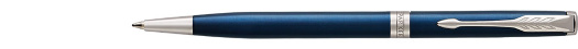 Шариковая ручка Parker Sonnet Core Slim Lacquer Blue CT (1945365)