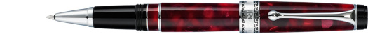 Ручка-роллер Aurora Optima Variegated Burgundy Chrome Plated Trim (AU 975-CXA)